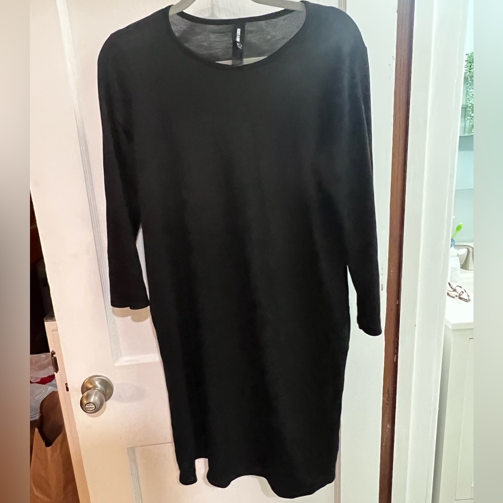 Agnes & Dora Black Dress with Pockets